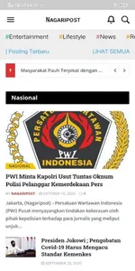Nagaripost - Lugas, Cerdas & A screenshot 1