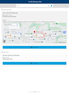 NAHB Meetings 2023 screenshot 3