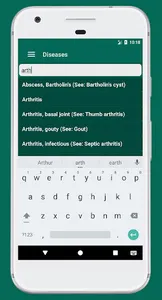 Medical Diseases Dictionary screenshot 7