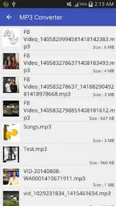 Video to MP3 Converter screenshot 3