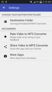 Video to MP3 Converter screenshot 7