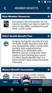 NALC Member App screenshot 4