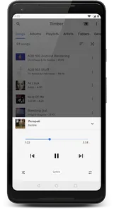 TimberX Music Player screenshot 3