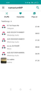 Namastum Music Player screenshot 0