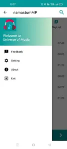 Namastum Music Player screenshot 2