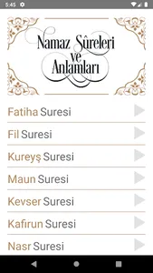 Namaz Sureleri screenshot 0