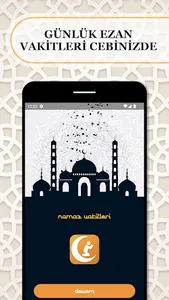 Namaz Vakitleri - Ezan Alarmı screenshot 0