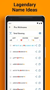 Name Generator - Nickname Fire screenshot 9