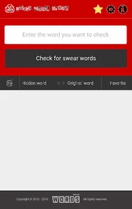 a! Swear Words Check screenshot 0