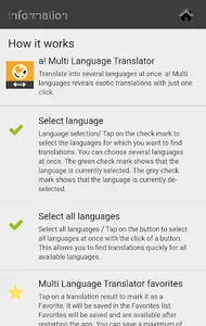a! Multi Languages Translator screenshot 3