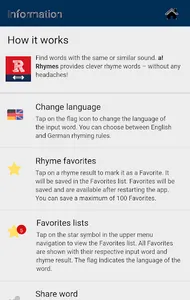 a! Rhymes screenshot 2