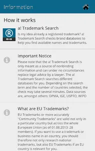 a! Trademark Search screenshot 3