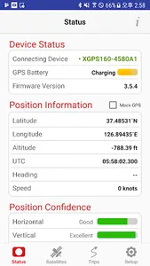 SkyPro GPS Status Tool screenshot 0