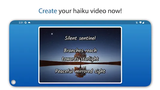 Haiku Lens! GPT-4 AI poems screenshot 3