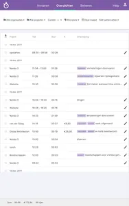 Nanda - Urenregistratie screenshot 10