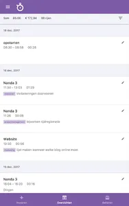 Nanda - Urenregistratie screenshot 6