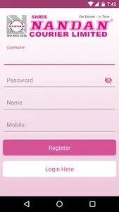 Nandan - Branch Office App (Fo screenshot 1
