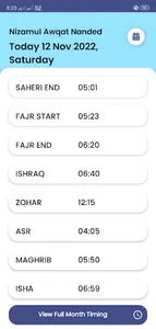 Namaz Time Nanded screenshot 4