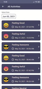 Hope: Mood Mapping, Journal En screenshot 2