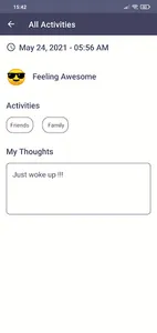 Hope: Mood Mapping, Journal En screenshot 4