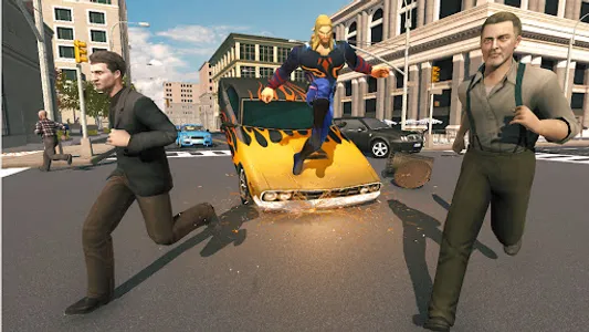 Gangster Target Superhero Game screenshot 12