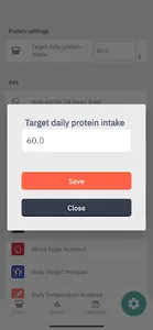 Protein Log screenshot 4