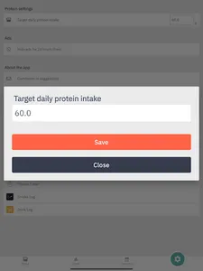 Protein Log screenshot 9