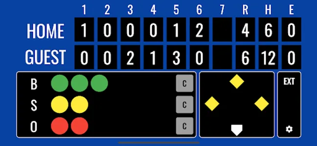 Softball Scoreboard screenshot 0