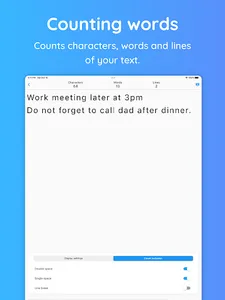 Word Count Notepad screenshot 3