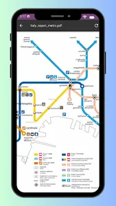 Naples Subway Map 2023 screenshot 1