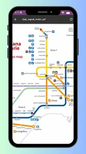 Naples Subway Map 2023 screenshot 2