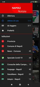 Napoli notizie screenshot 0
