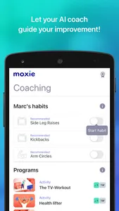 Moxie - Wellbeing Companion screenshot 3
