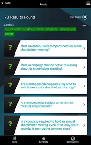 Nasdaq Reference Library screenshot 13