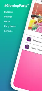 Glowing Party Surprise Balloon screenshot 0