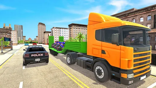 Airplane Robot Bike Transport screenshot 4