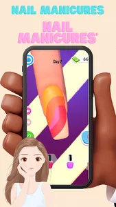 Nail Art Salon 3d screenshot 1