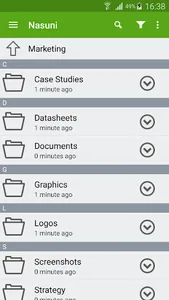 Nasuni Mobile screenshot 0