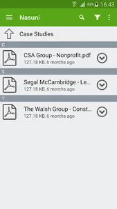 Nasuni Mobile screenshot 1
