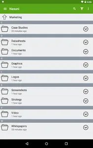 Nasuni Mobile screenshot 8