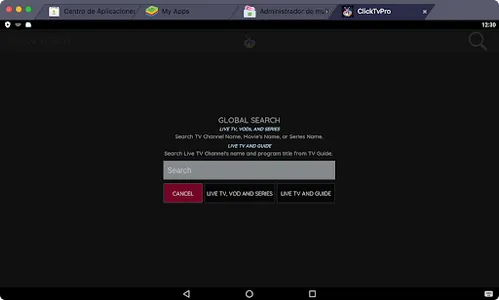 CLICKTVPRO screenshot 2
