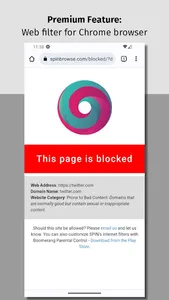 Web Filter for Chrome and SPIN screenshot 6