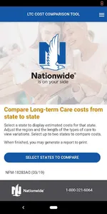 Nationwide LTC Cost Calculator screenshot 0