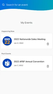 Nationwide Events screenshot 1