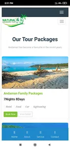 Natural Andamans Tour screenshot 0