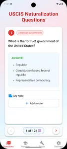 USCIS Naturalize screenshot 1