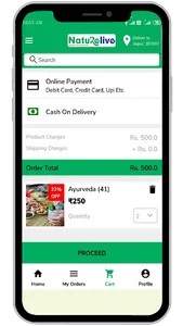 Nature Live - online grocery a screenshot 9