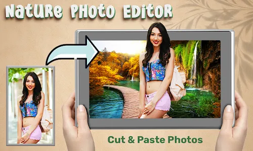 Nature Photo Editor & Frames screenshot 1