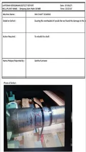 Defect Report screenshot 0