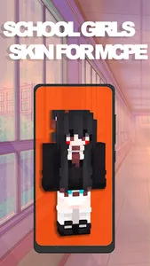 School Girl Skin For Minecraft screenshot 0